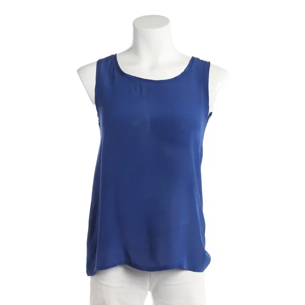 Top, in Blue, Polyester, Max Mara