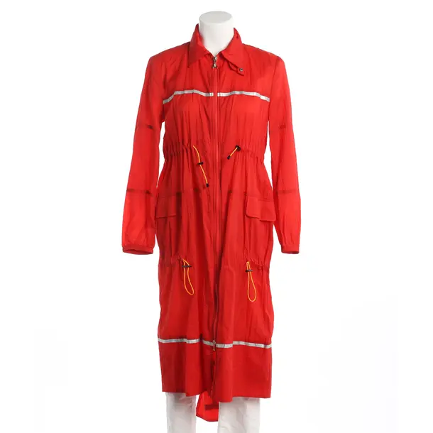 Mid-Season Coat, in Red, Polyamide, Patrizia Pepe