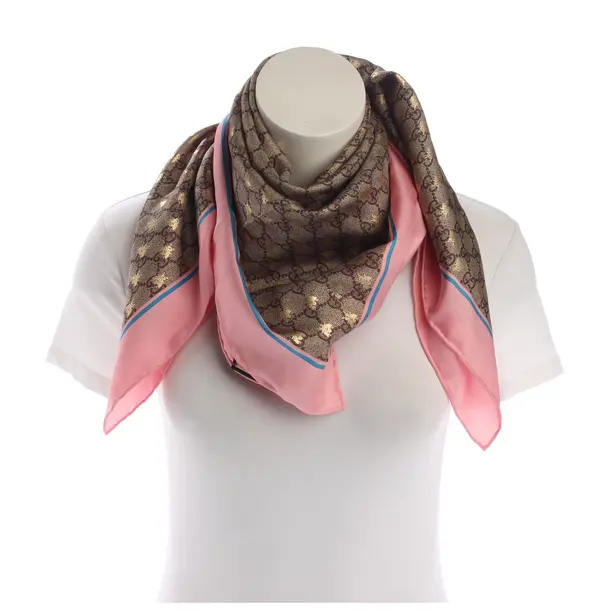 Shawl, in Multicolored, Silk, Gucci