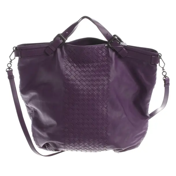 Shopper, in Lila, Leder, Bottega Veneta