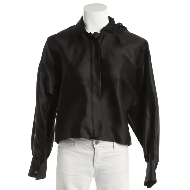Bluse, in Schwarz, Seide, Max Mara