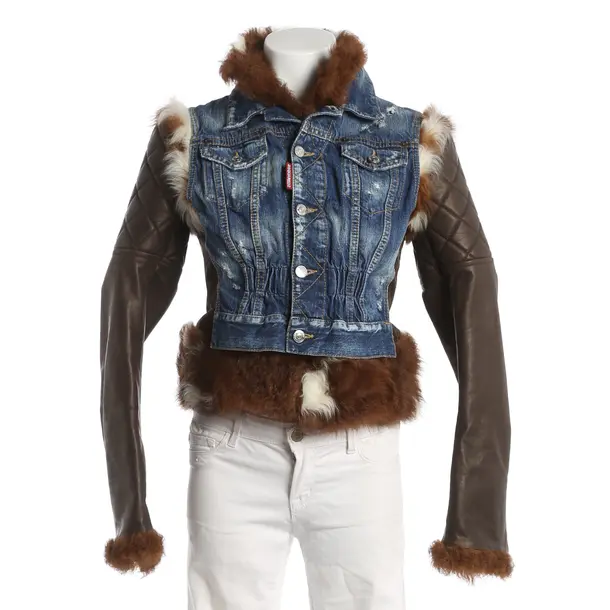 Lederjacke, in Mehrfarbig, Leder, Dsquared