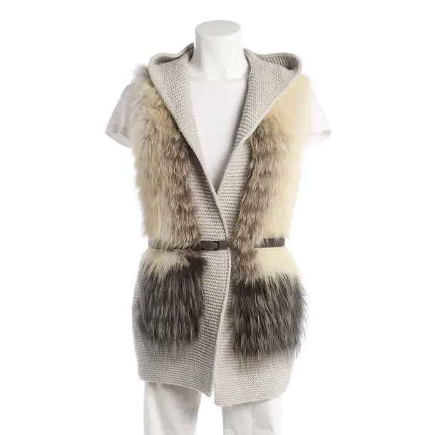 Weste, in Grau, Wolle, Fabiana Filippi