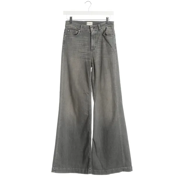Jeans Flared, in Grau, Baumwolle, Closed