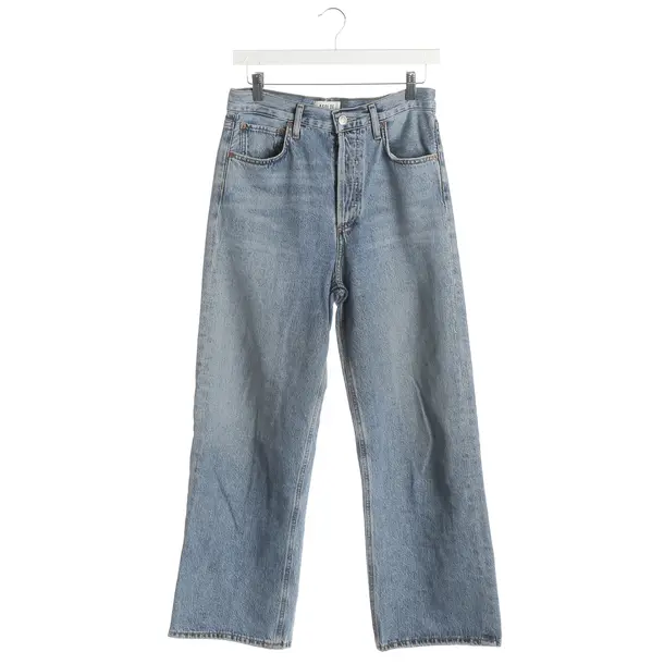 Jeans straight fit, in Azzurro, Cotone, Agolde