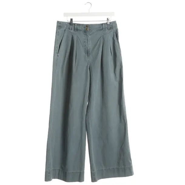 Pants, in Turquoise, Cotton, Ulla Johnson
