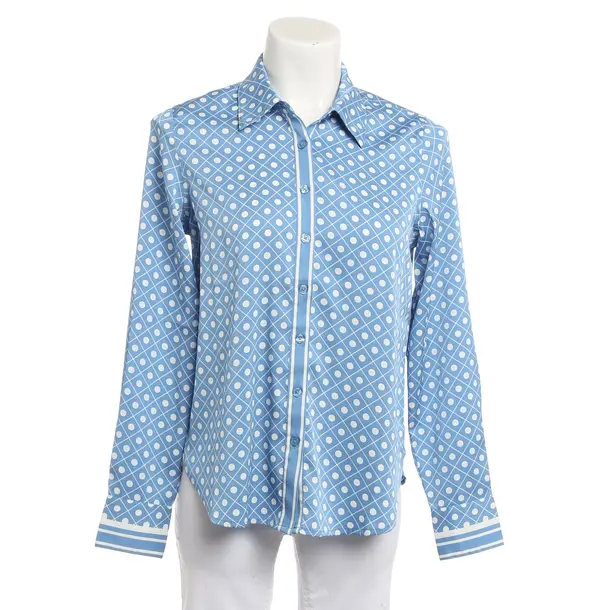Blouse, in Blue, Polyester, Steffen Schraut