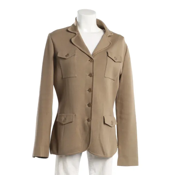 Strickjacke, in Hellbraun, Baumwolle, Loro Piana