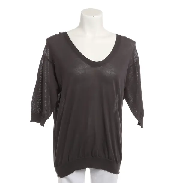 Shirt, in Gray, Cotton, Brunello Cucinelli