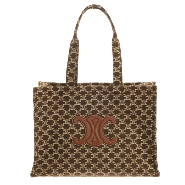 Shopper, in Braun, Polyester, Céline