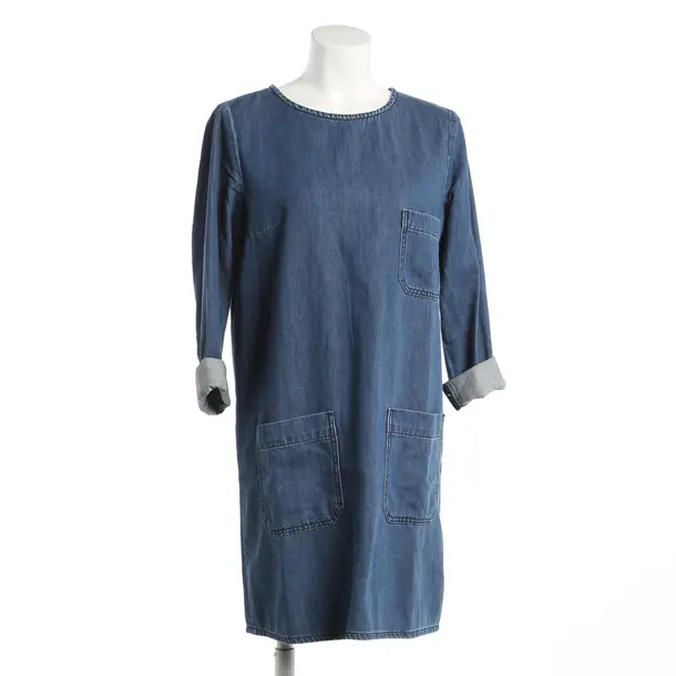 Kleid, in Blau, Baumwolle, Closed