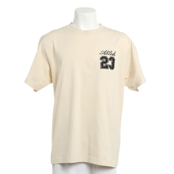 Maglietta, in Beige, Cotone, Bianco sporco