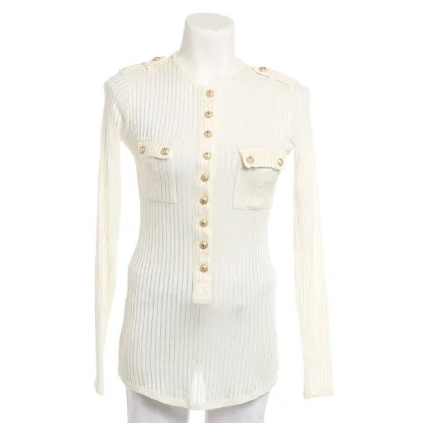 Jumper, in Beige, Cotton, Balmain