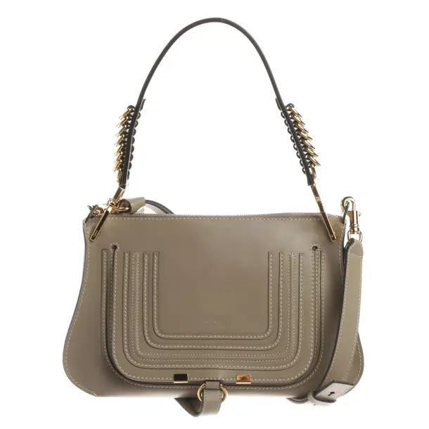 Shoulder Bag, in Gray, Leather, Chloé