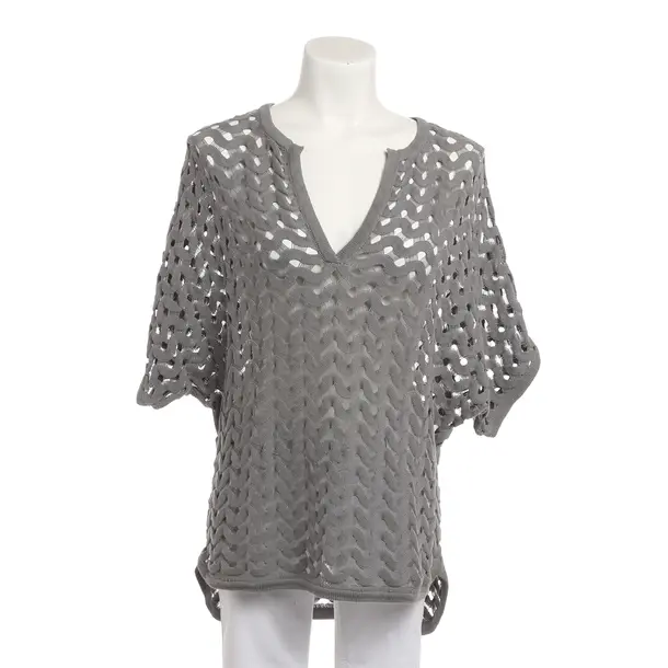 Shirt, in Gray, Cotton, Allude