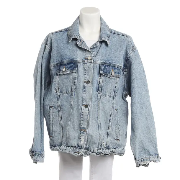 Jeansjacke, in Hellblau, Baumwolle, Anine Bing