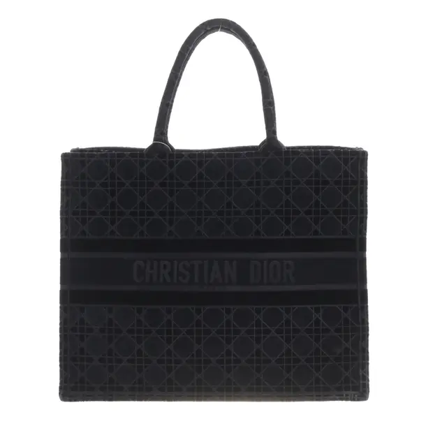 Shopper Bag, in Navy, Cotton, Dior