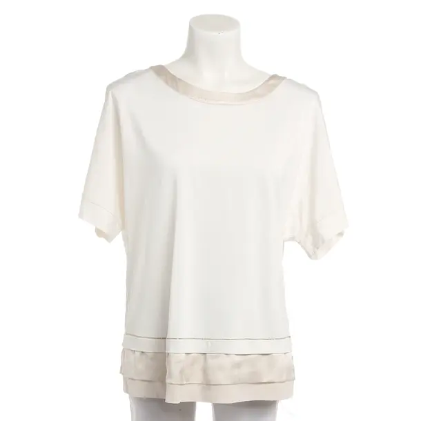 Blouse, in White, Viscose, Fabiana Filippi