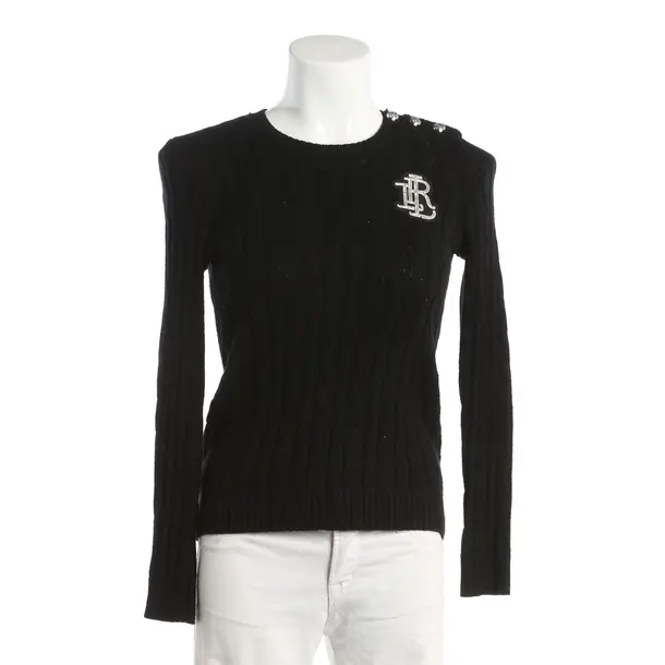 Jumper, in Black, Cotton, Lauren Ralph Lauren
