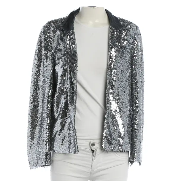 Blazer, in argento, Poliestere, Zadig & Voltaire