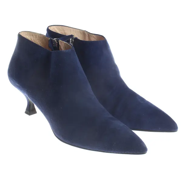 Ankle Boots, in Navy, Prada