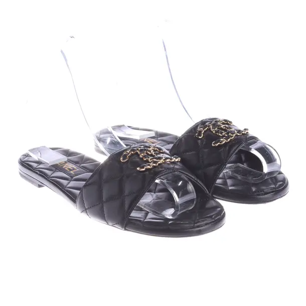 Sandalen, in Schwarz, Chanel