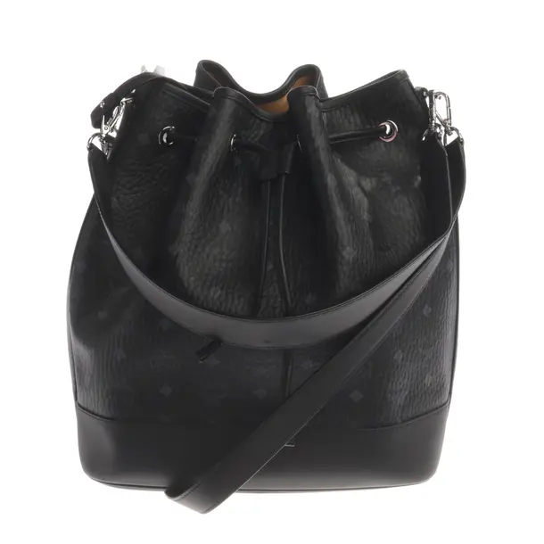 Bucket Bag, in Black, Leather, MCM