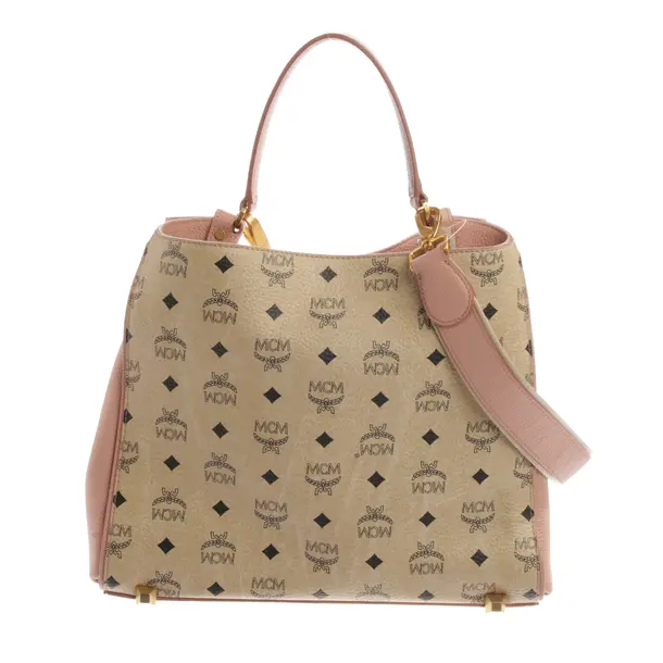 Schultertasche, in Mehrfarbig, Leder, MCM