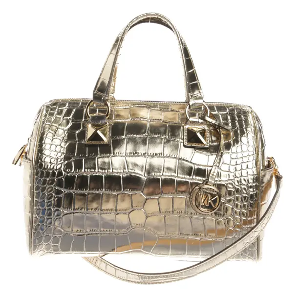 Handbag, in Gold, Leather, Michael Kors