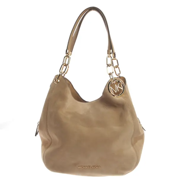 Shoulder Bag, in Light Brown, Leather, Michael Kors