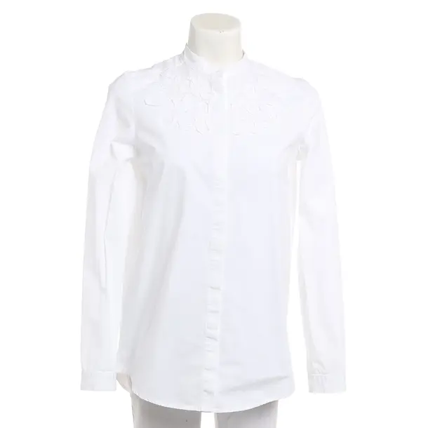 Blouse, in White, Cotton, Sem Per Lei.