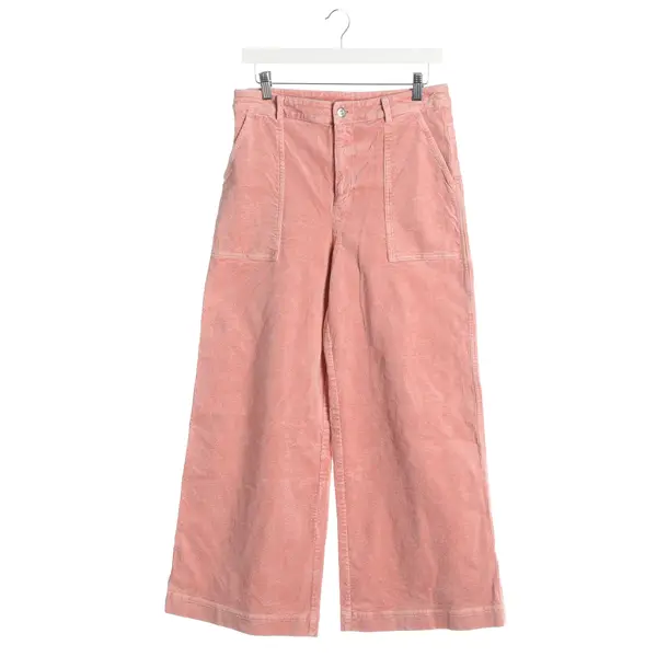 Pants, in Pink, Cotton, Ganni