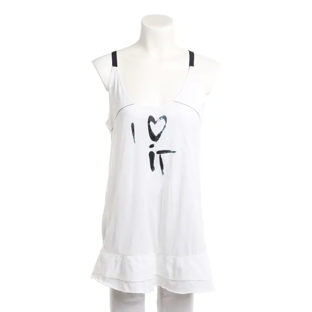 Top, in White, Cotton, High Use