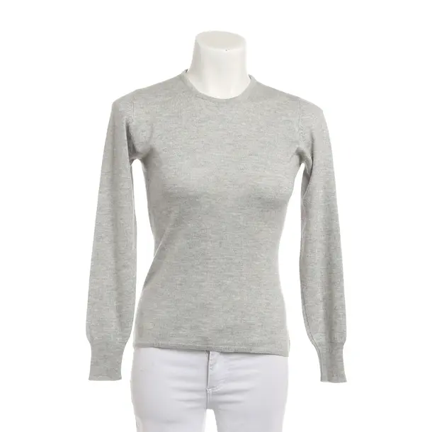 Pullover, in Hellgrau, Wolle, Allude