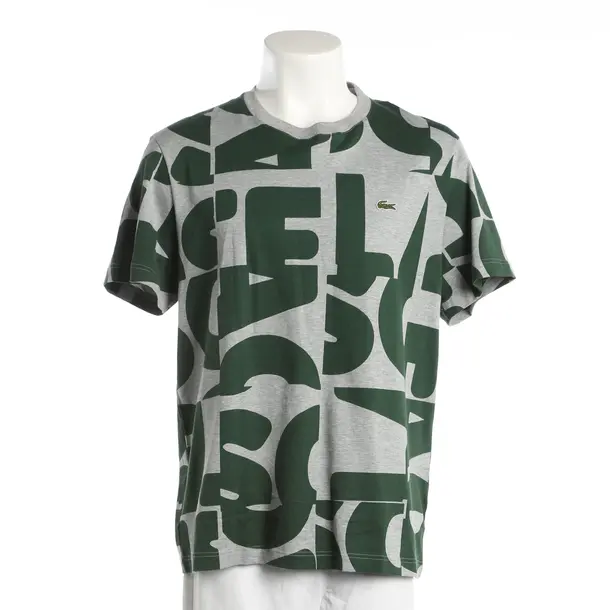 T-Shirt, in Grau, Baumwolle, Lacoste