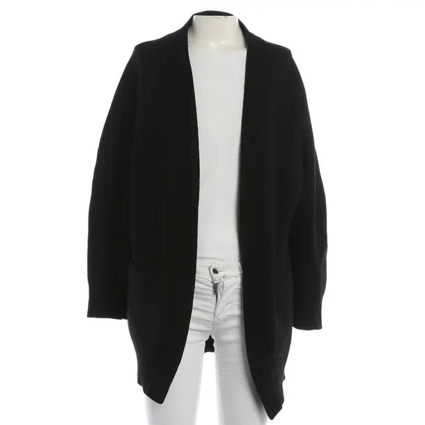 Strickjacke, in Schwarz, Wolle, Versace