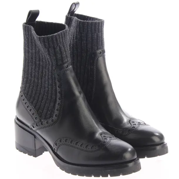 Ankle Boots, in Black, Santoni