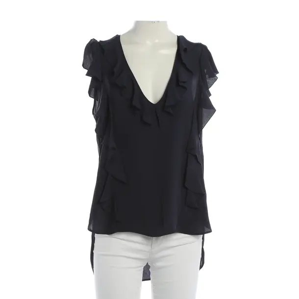 Blouse, in Blue, Acetate, Dondup