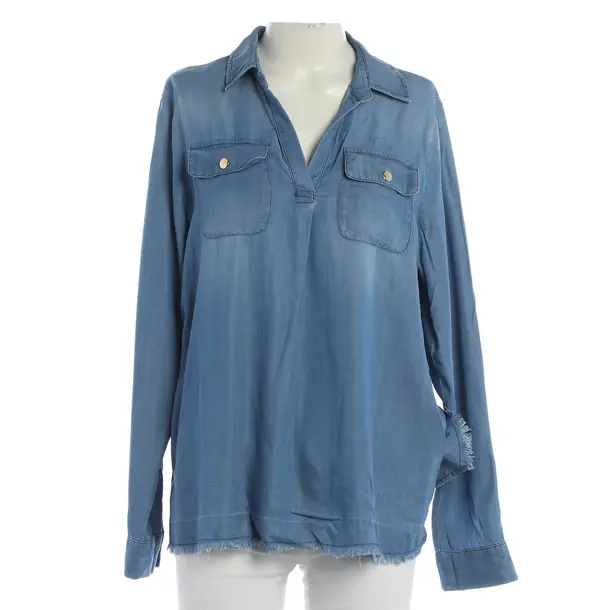 Blouse, in Blue, Lyocell, Sem Per Lei.