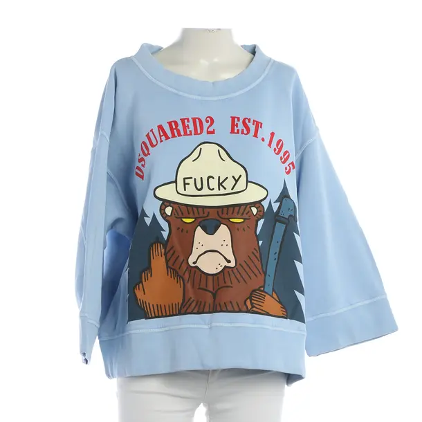 Sweatshirt, in Multicolored, Cotton, Dsquared