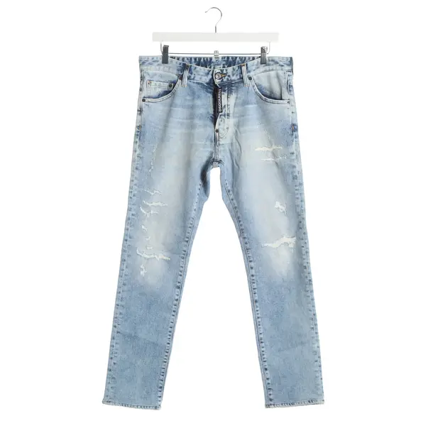 Slim Fit Jeans, in Light Blue, Cotton, Dsquared