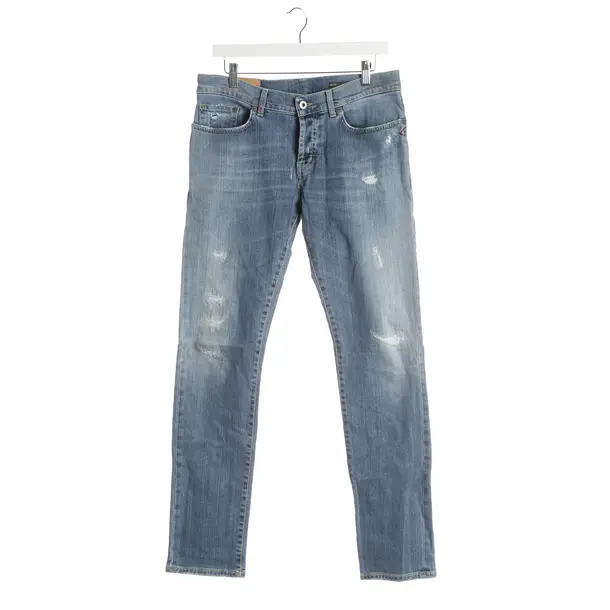 Slim Fit Jeans, in Light Blue, Cotton, Dondup