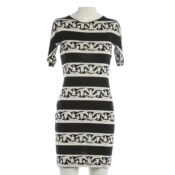 Dress, in Black, Silk, Diane von Furstenberg