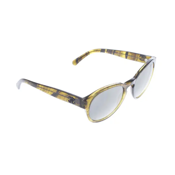Occhiali da sole, in Giallo, Plastica, Chanel
