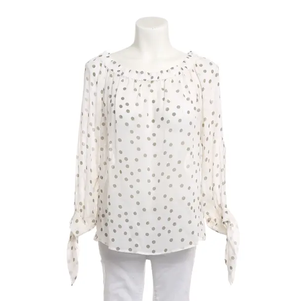 Blouse, in Cream, Silk, Van Laack