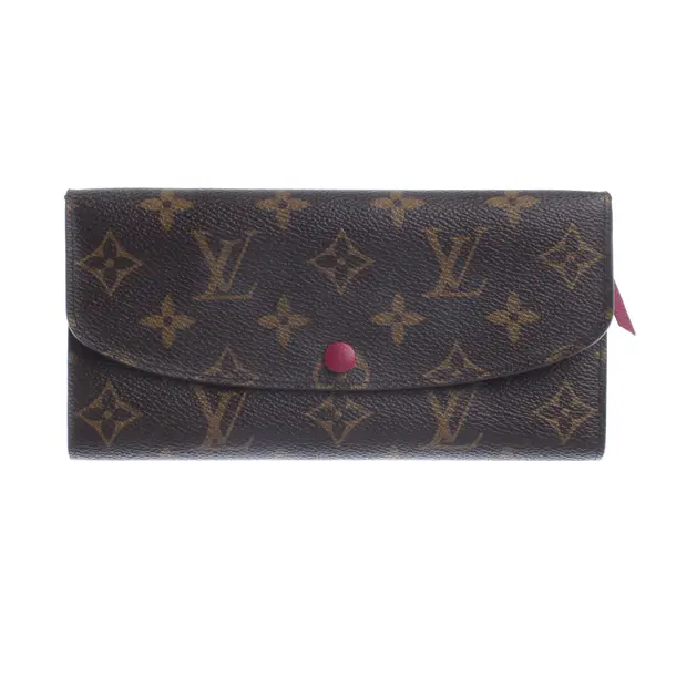 Geldbörse, in Dunkelbraun, Leder, Louis Vuitton