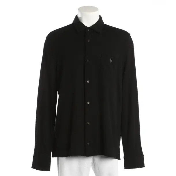 Shirt, in Black, Wool, Polo Ralph Lauren