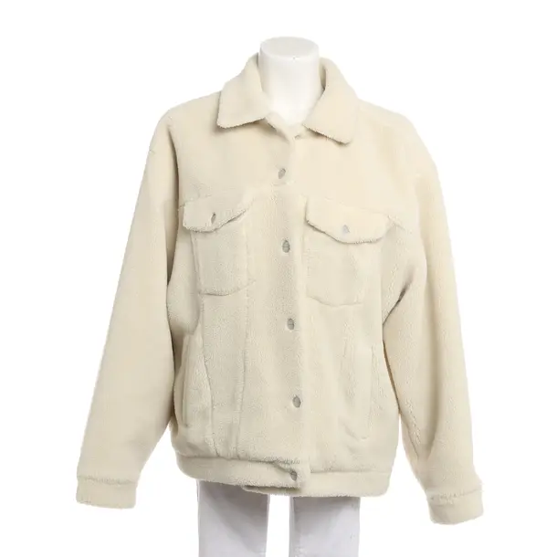Mid-Season Jacket, in Beige, Polyester, Anine Bing