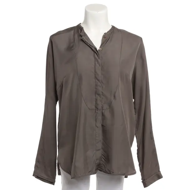 Blouse, in Brown, Silk, Van Laack