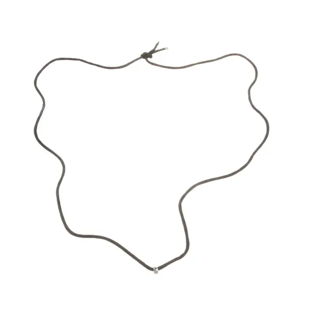 Halskette, in Schwarz, 925er Sterling Silber, Thomas Sabo